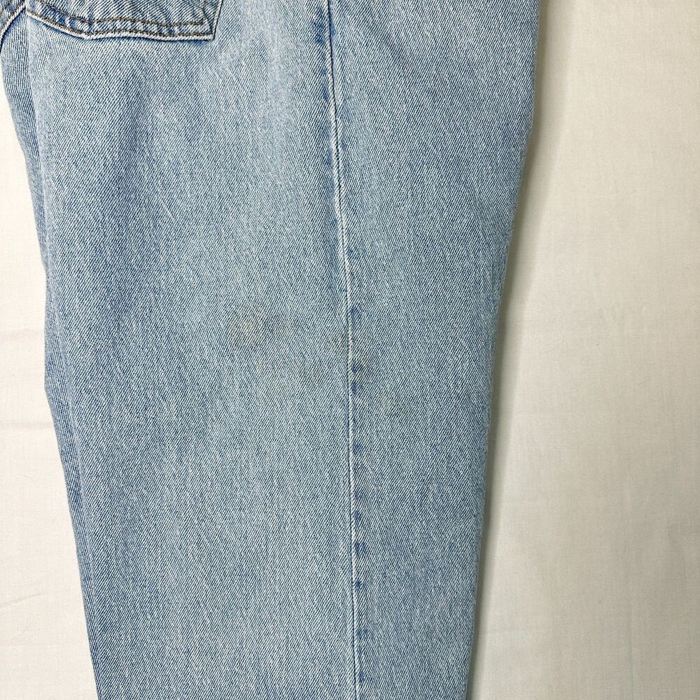 Levi's 505 Regular Fit Jeans Mens 36x34 Measured 32 Inseam Light Wash - Picture 16 of 16